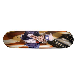 Skateboard Oncle Sam