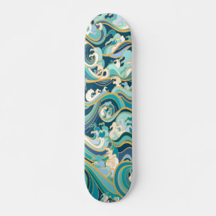 Skateboard ondes japonaises