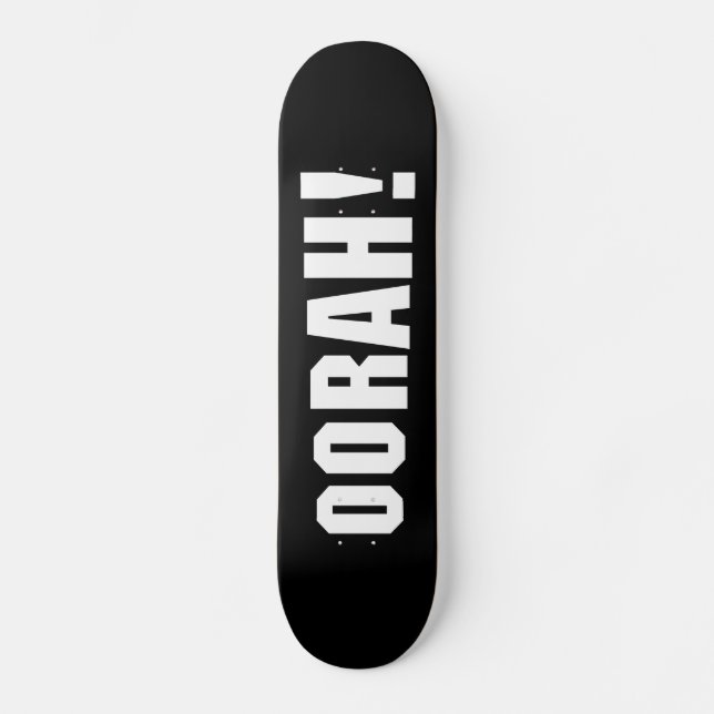 SKATEBOARD OORAH ! (Recto)