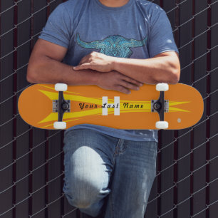Skateboard Orange and Yellow HAMbyWG