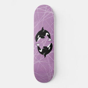 Skateboard Orca Killer Whale