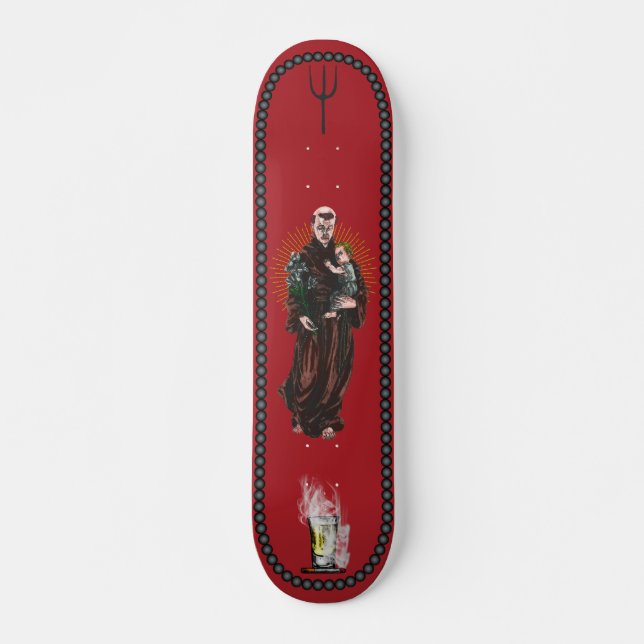 Skateboard Orisha Eshu Saint Anthony of Padua (Devant)