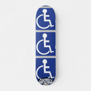 Skateboard Ouchies Industries handicap OUI ! Planches à roule