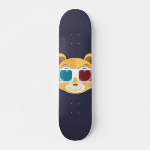 Skateboard Ours en peluche - 3D