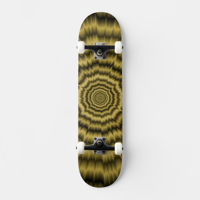 Skateboard Oye Boggling Explosion dans l'or (Recto)