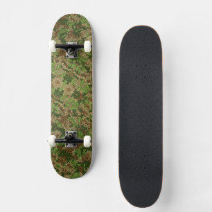 Skateboard Pailleté Camouflage Paillettes Vert Armée Tomboy C