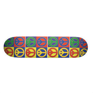 Skateboard paix
