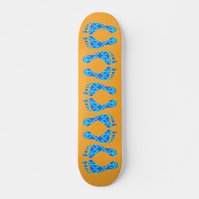 SKATEBOARD PAIX SIGNER PIEDS SKATEBOT (Devant)