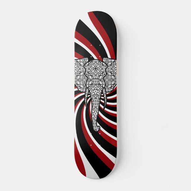 Skateboard Paix Stella d'éléphant (Recto)
