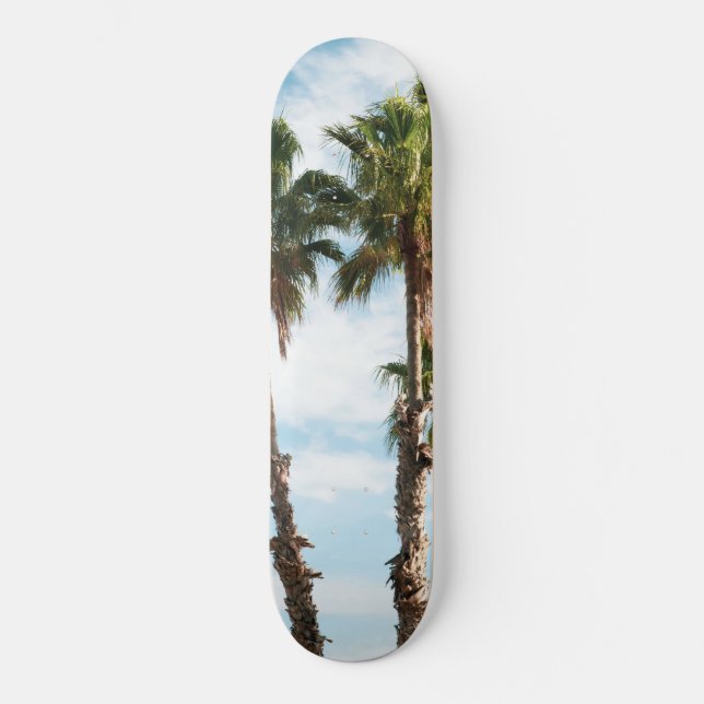 Skateboard Palmiers #1 #mur #art (Recto)
