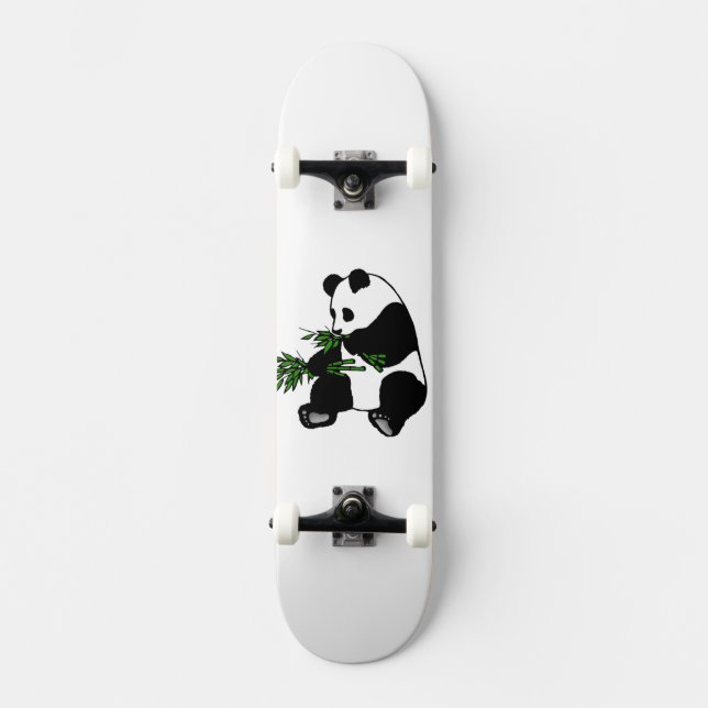 Skateboard Panda géant (Recto)