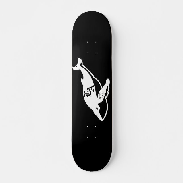 Skateboard Panneau de baleine de bandit (Devant)