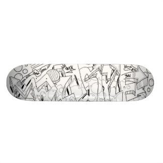 Skateboard panneau de brûleur à couronne