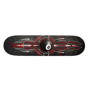 Skateboard panneau de filet de la vieille école 8-Ball