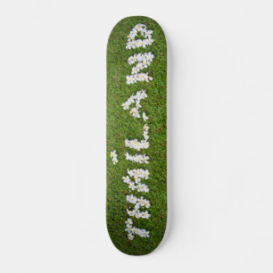 Skateboard Panneau de fleurs en Thaïlande
