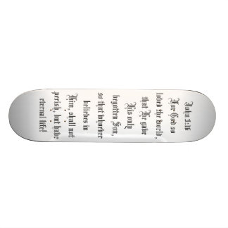 Skateboard Panneau de patin de 3h16 de John