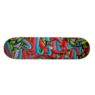 Skateboard Panneau de patin de graffiti