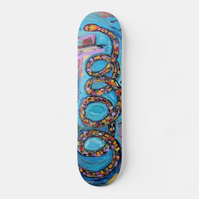 Skateboard Panneau de patin de serpent (Recto)