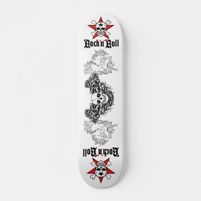 Skateboard Panneau de petit pain de la roche N (Devant)