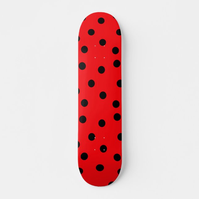 Skateboard Panneau de routage Ladybug Spots (Devant)