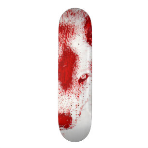 Skateboard Panneau fait sur commande de parc de loup urbain