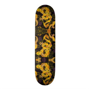 Skateboard Panneau fait sur commande de parc d'or d'élément