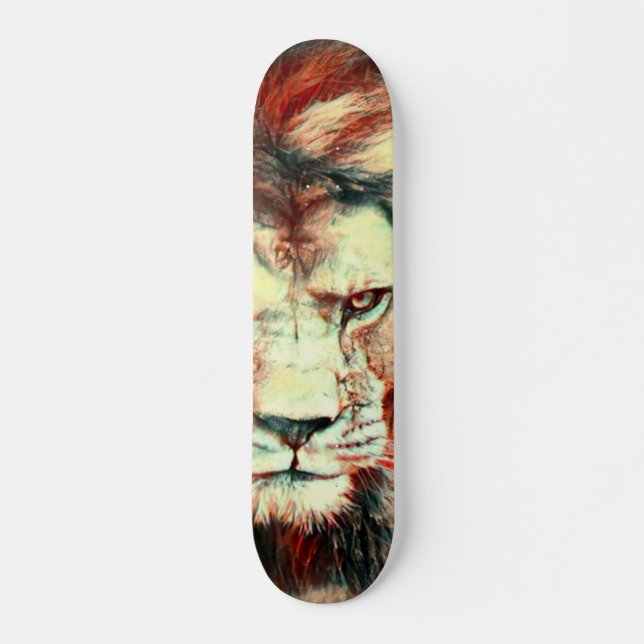 Skateboard Panneau fait sur commande de saucisse d'élément (Devant)