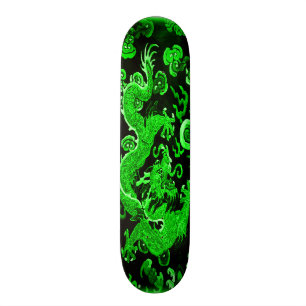 Skateboard Panneau fait sur commande d'élément vert urbain de