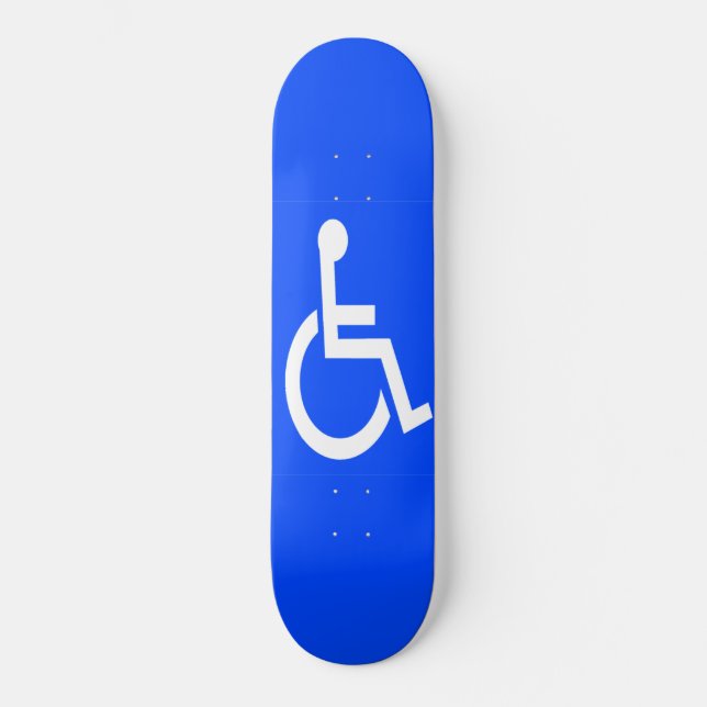 Skateboard Panneau Handicap Skate (Recto)