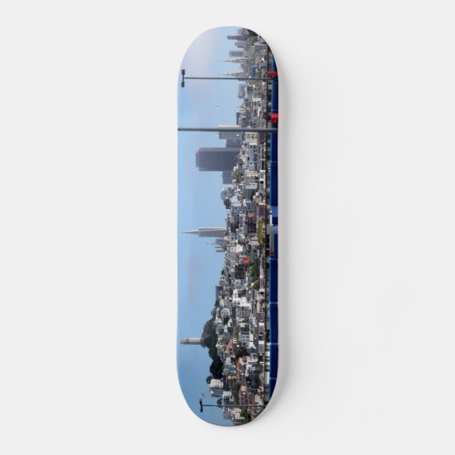 Skateboard Panorama de San Francisco (Recto)