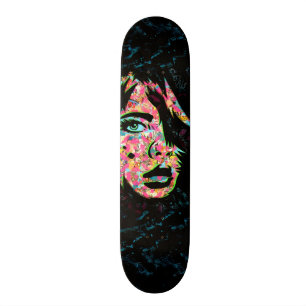 Skateboard PaperMonster "il est ici" plate-forme