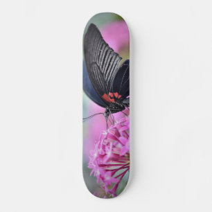Skateboard Papillon sur fleur