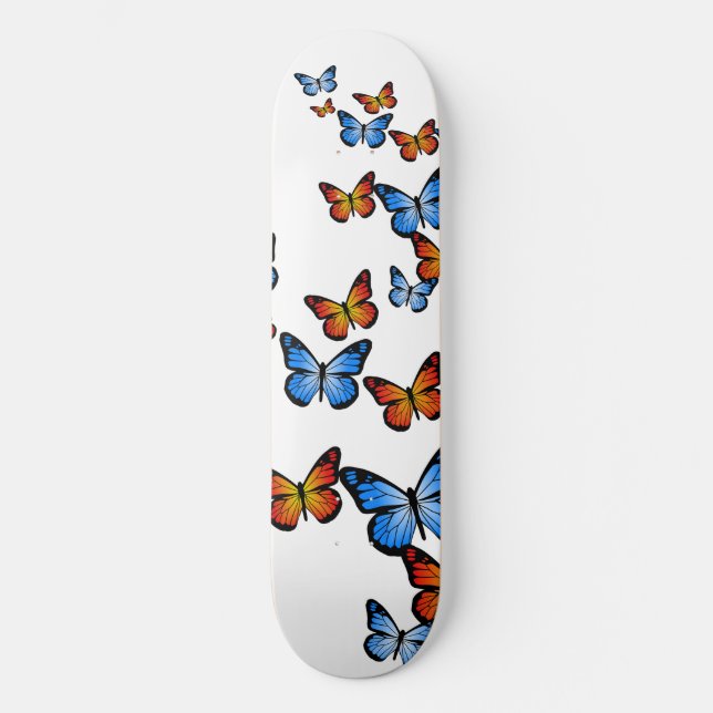 Skateboard Papillons de feu et de glace (Recto)