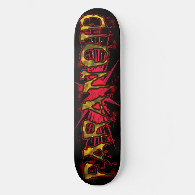 Skateboard Paranoïaque (Recto)