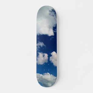 Skateboard Parcelles douces de nuages