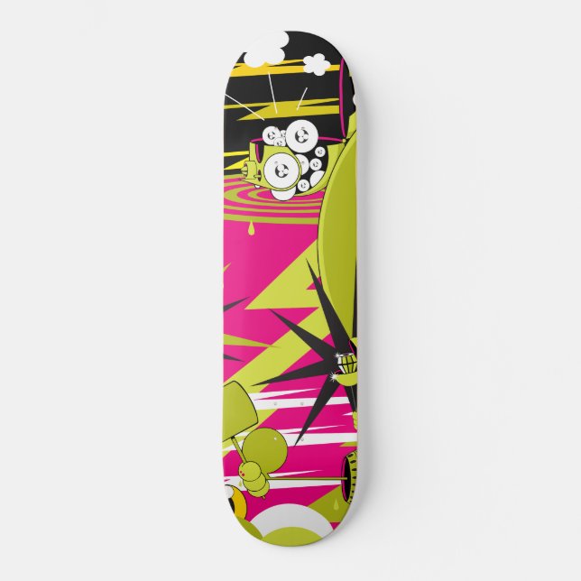 Skateboard Partie " de triptyque de Dalek " (Recto)