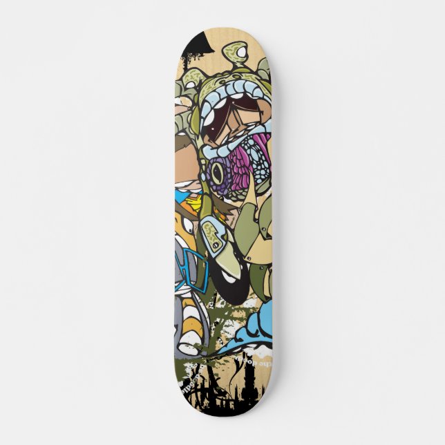 Skateboard Partie " d'entourage de Dezeinswell " (Devant)