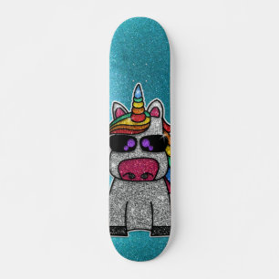 Skateboard Parties scintillant arc-en-ciel Unicorn Parkles bl