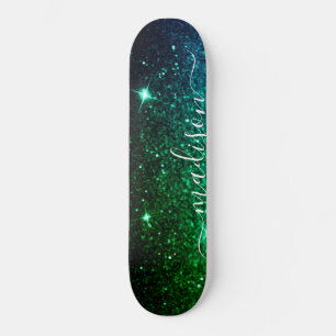 Skateboard Parties scintillant Emerald Green Sparkle personna