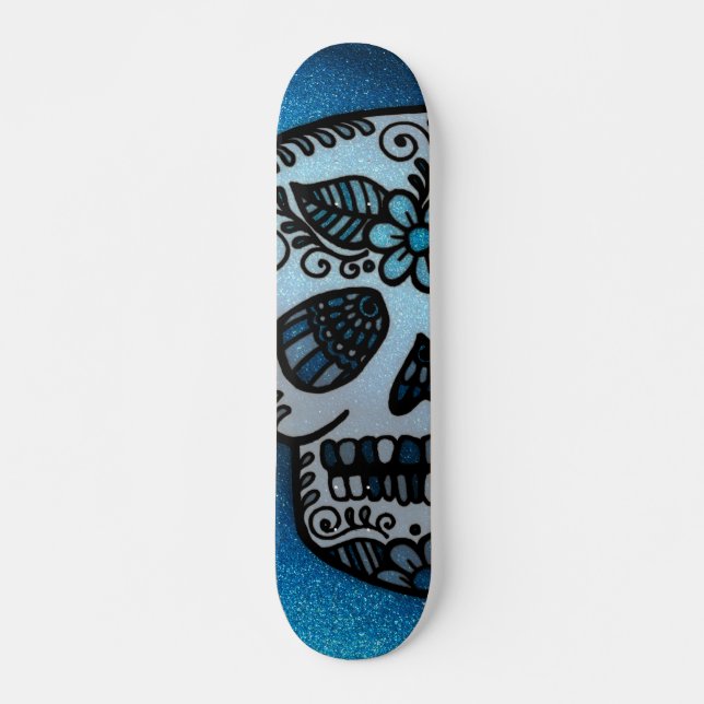 Skateboard Parties scintillant Sapphire étincelante Conceptio (Devant)