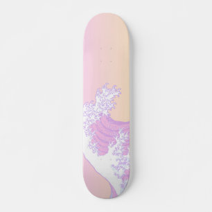Skateboard Pastel Grande vague au large de Kanagawa