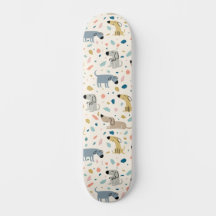 Pastel Terrazzo Funny Mignonne Chien Motif