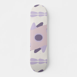 Skateboard Pastel violet Carrelage décoratif coloré