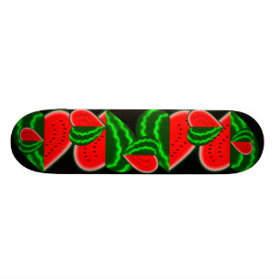 Skateboard Pastèque I (de coeur)