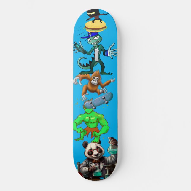 Skateboard Patinage (Recto)