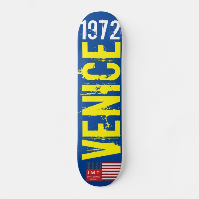Skateboard Patinage 1972 VENICE (Recto)