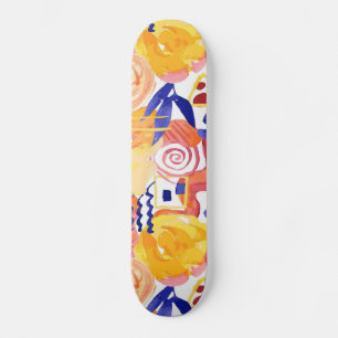 Skateboard Patinage Abstrait