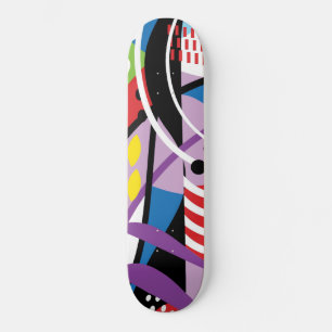 Skateboard Patinage Abstrait