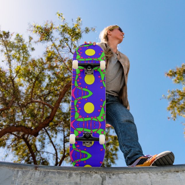 Skateboard Patinage Alien Garden (Extérieur 1)