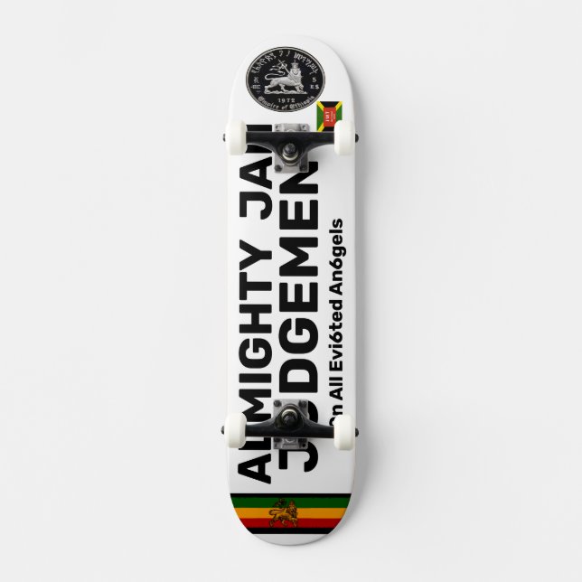 Skateboard Patinage ALMIGHTY JAH (Recto)